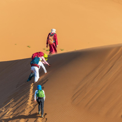 Escalader les dunes