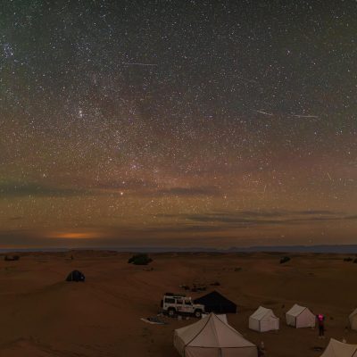 Nuit à la belle étoile