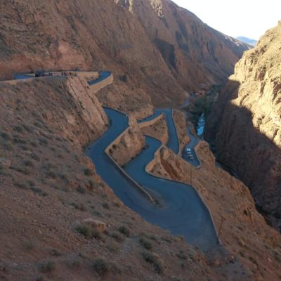La route des Gorges du Dadès